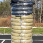 Premium Straw wattle 12” x 20' NESW