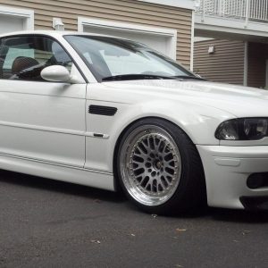 BMW E46 M3 "CSL Style" Carbon Fiber Front Lip Spoiler