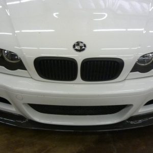 BMW E46 M3 "CSL Style" Carbon Fiber Front Lip Spoiler