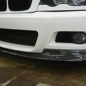 BMW E46 M3 "CSL Style" Carbon Fiber Front Lip Spoiler