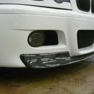 BMW E46 M3 "CSL Style" Carbon Fiber Front Lip Spoiler