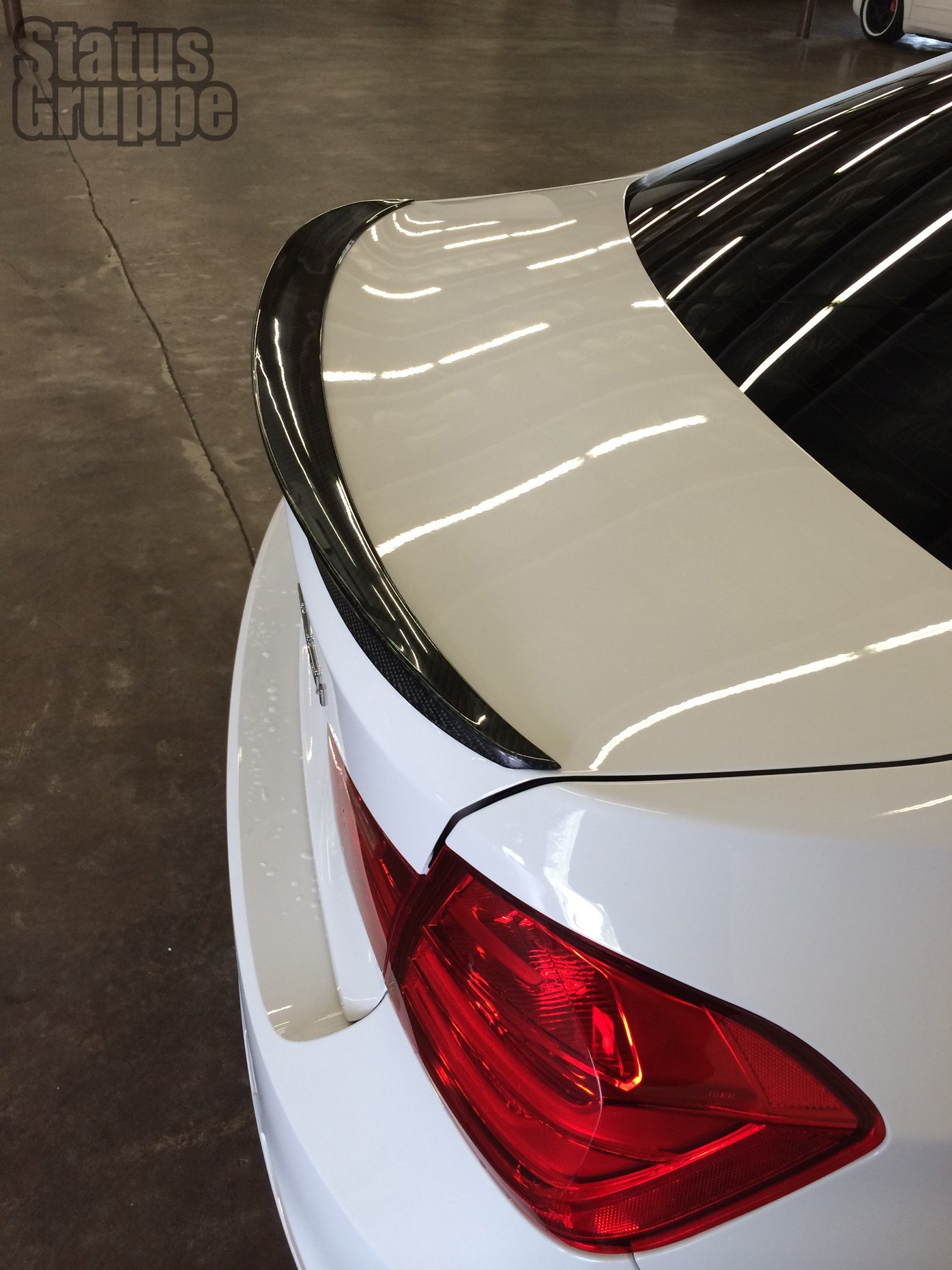 BMW F30 | F80 M3 "Low Kick" Carbon fiber Rear Trunk Lid Spoiler
