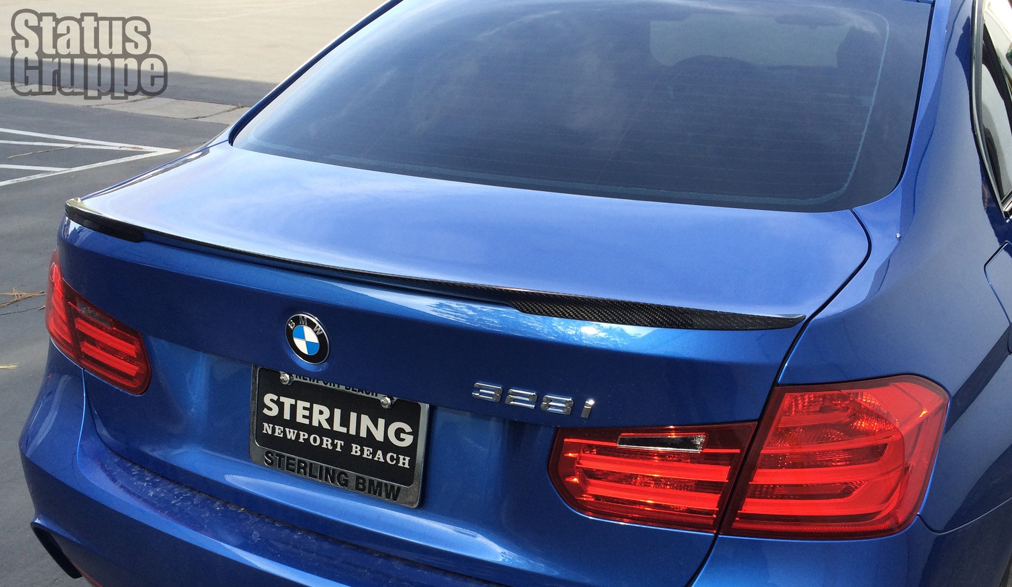 BMW F30 | F80 M3 "Low Kick" Carbon fiber Rear Trunk Lid Spoiler