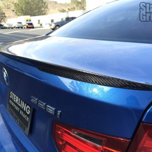 BMW F30 | F80 M3 "Low Kick" Carbon fiber Rear Trunk Lid Spoiler