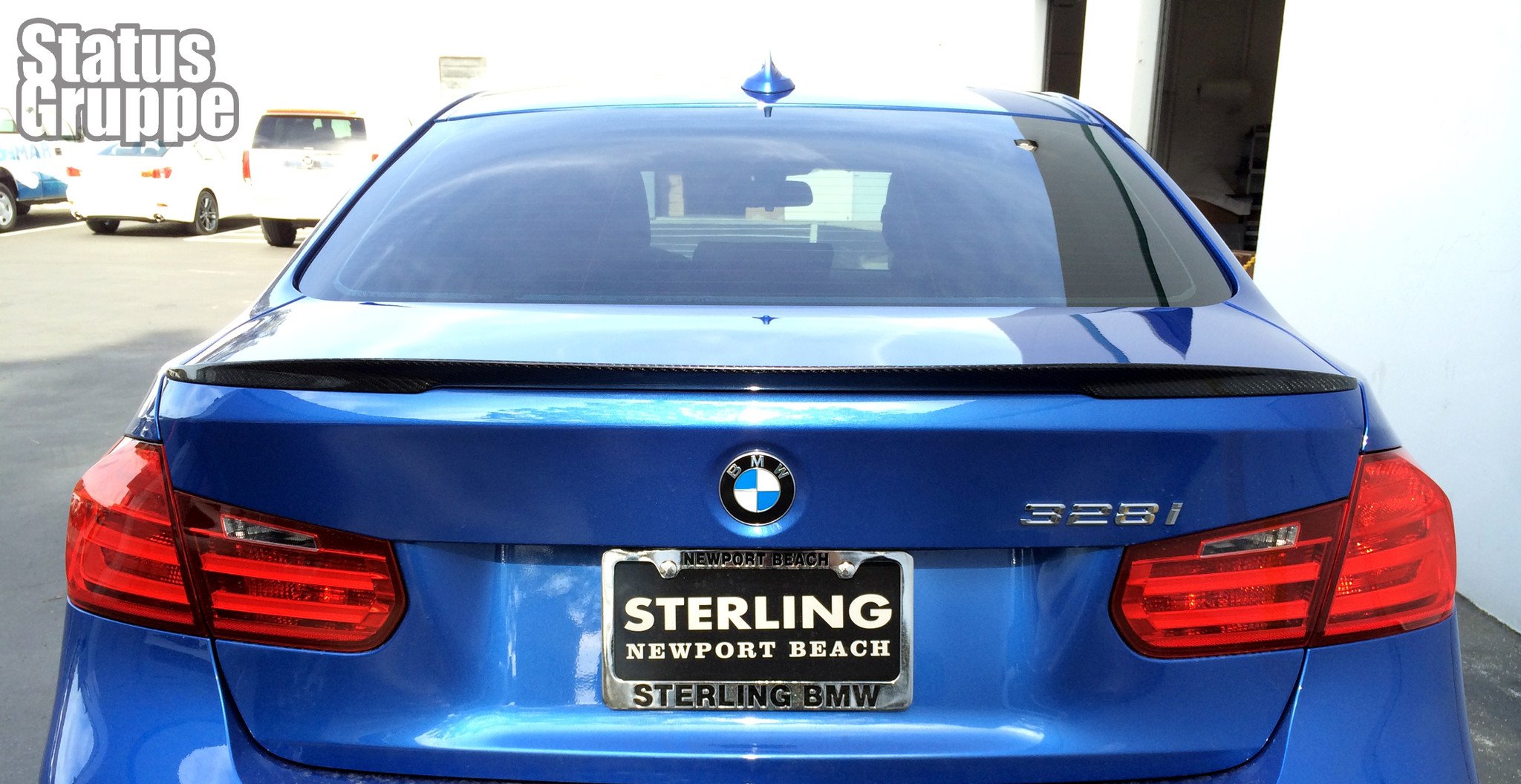 BMW F30 | F80 M3 "Low Kick" Carbon fiber Rear Trunk Lid Spoiler