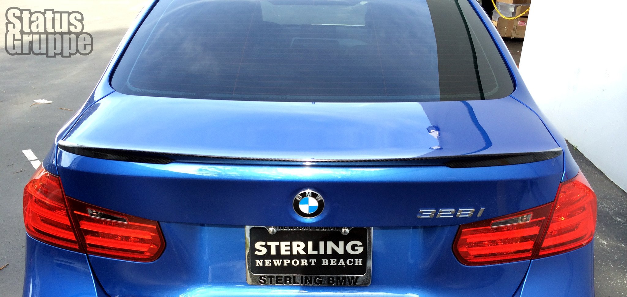 BMW F30 | F80 M3 "Low Kick" Carbon fiber Rear Trunk Lid Spoiler