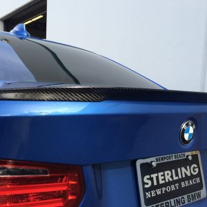 BMW F30 | F80 M3 "Low Kick" Carbon fiber Rear Trunk Lid Spoiler