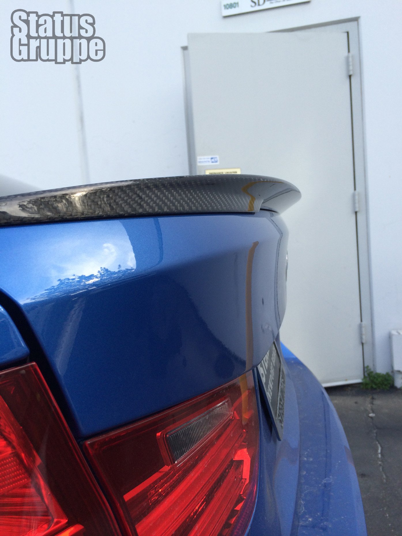 BMW F30 | F80 M3 "Low Kick" Carbon fiber Rear Trunk Lid Spoiler