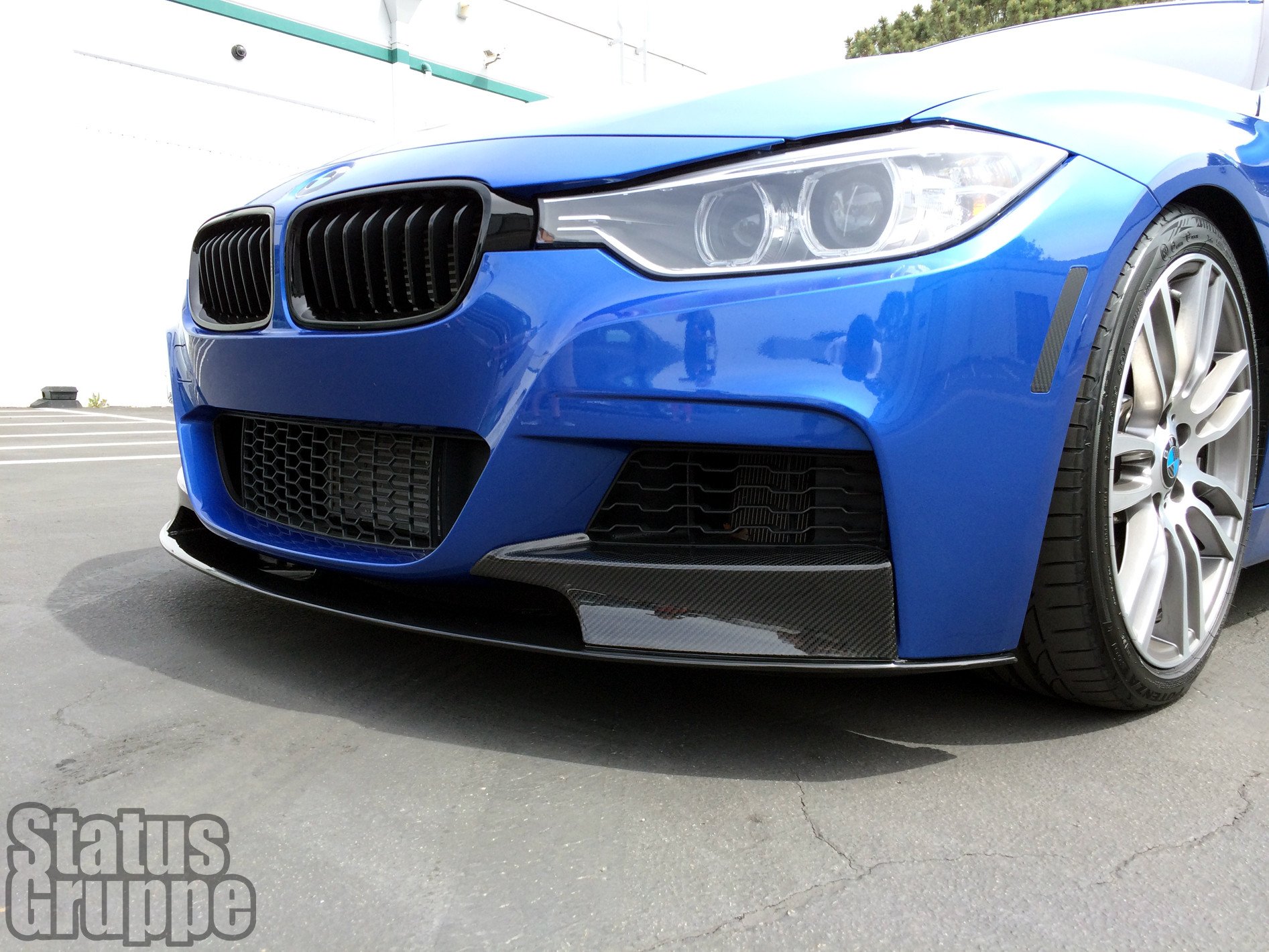 BMW F30 M-Sport Carbon fiber "M-Performance" Style Front Lip