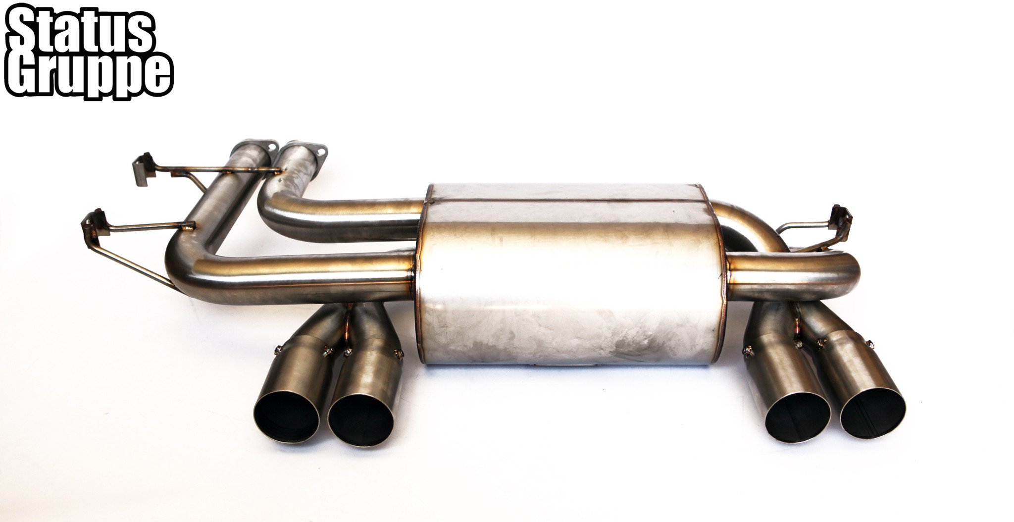 BMW E46 M3 SCZA Rear Muffler Section 3