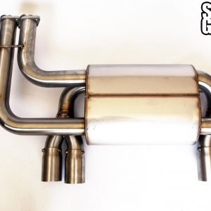 BMW E46 M3 SCZA Rear Muffler Section 3