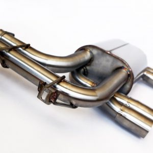 BMW E46 M3 SCZA Rear Muffler Section 3