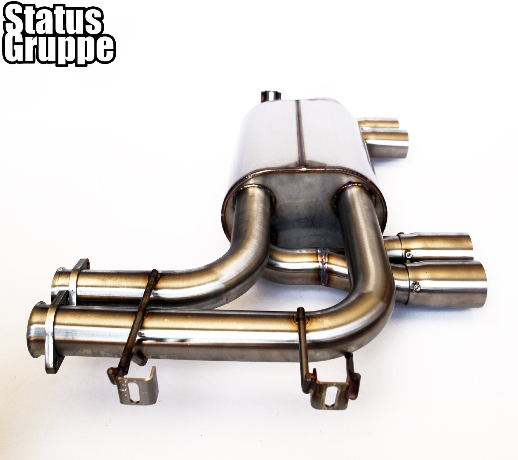 BMW E46 M3 SCZA Rear Muffler Section 3