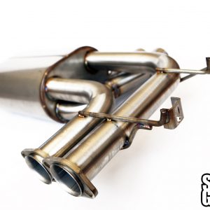 BMW E46 M3 SCZA Rear Muffler Section 3