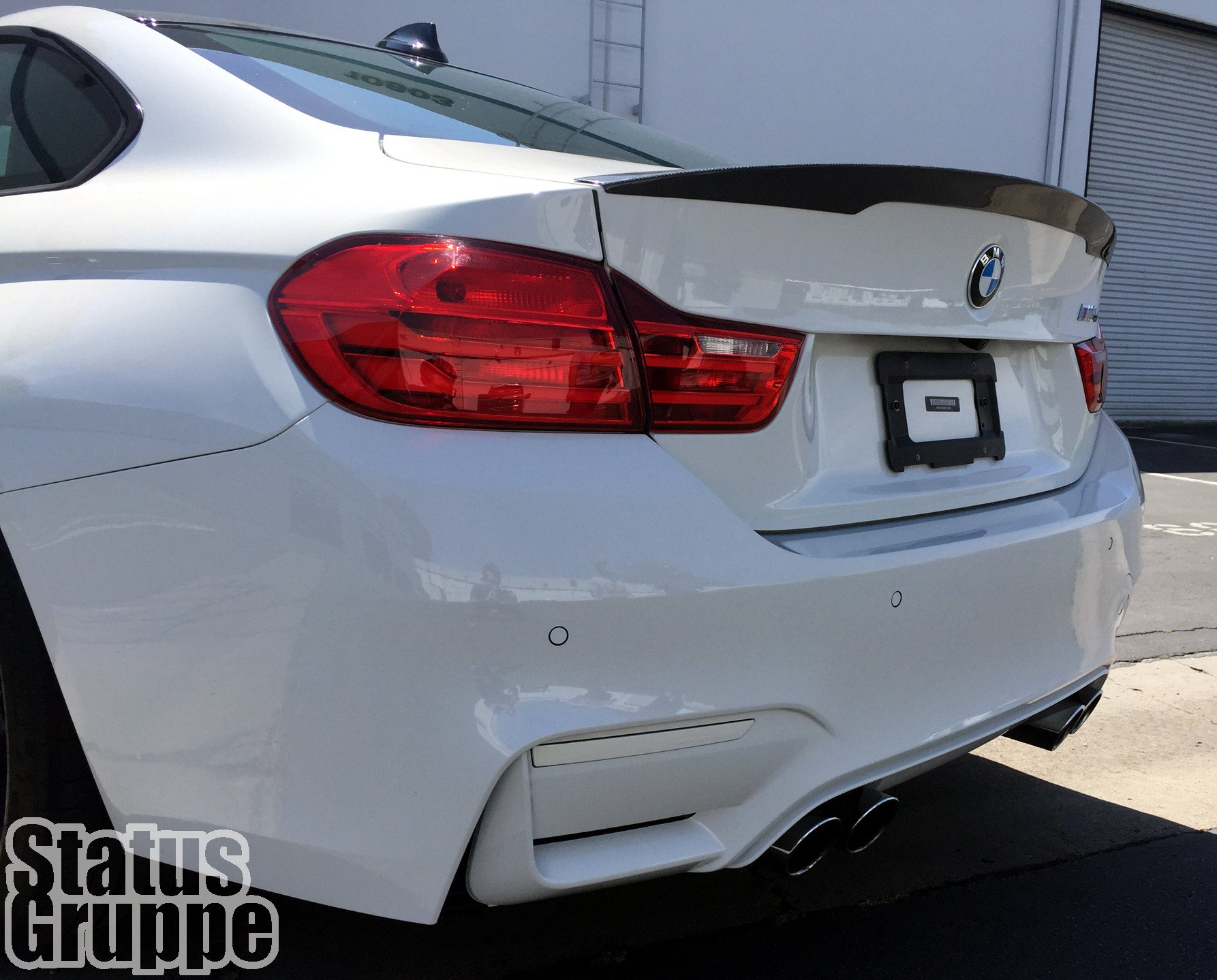 BMW F82 M4 15-18 Carbon fiber Rear Trunk Lid Spoiler