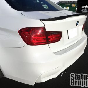 BMW F30 | F80 M3 12-18 "High Kick" Carbon fiber Rear Trunk Lid Spoiler