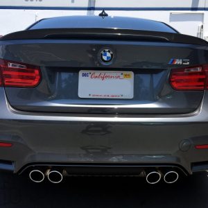 BMW F30 | F80 M3 12-18 "High Kick" Carbon fiber Rear Trunk Lid Spoiler