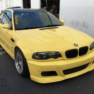 BMW 2001-06 E46 M3 "HRTG" Front lip with optional Splitter