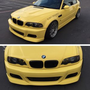 BMW 2001-06 E46 M3 "HRTG" Front lip with optional Splitter