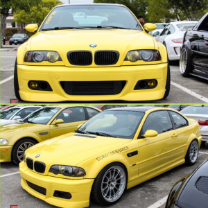 BMW 2001-06 E46 M3 "HRTG" Front lip with optional Splitter