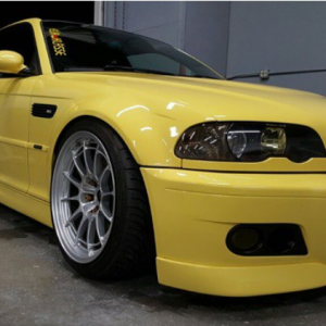 BMW 2001-06 E46 M3 "HRTG" Front lip with optional Splitter