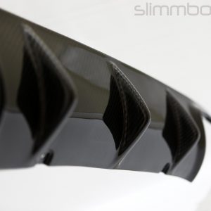 BMW E39 M5 97-03 "Finned" Rear Diffuser by Slimmbones