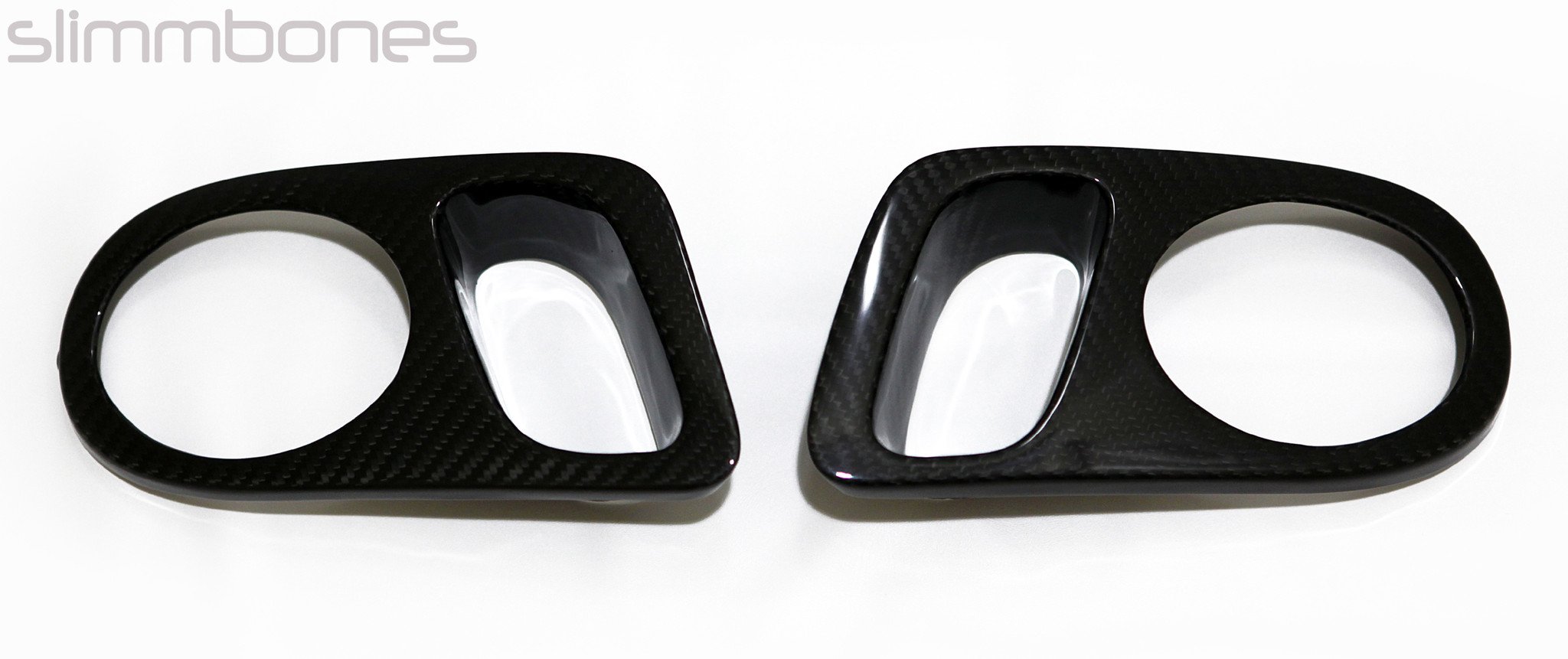 BMW E39 M5 97-03 Front Bumper FogLight Cover / Delete  by Slimmbones