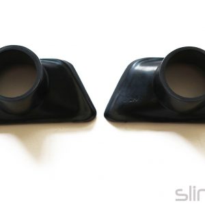 BMW E39 M5 97-03 Front Bumper FogLight Cover / Delete  by Slimmbones