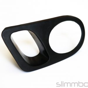 BMW E39 M5 97-03 Front Bumper FogLight Cover / Delete  by Slimmbones