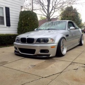 BMW E46 M3 "CSL Style" Carbon Fiber Front Lip Spoiler