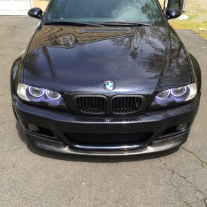 BMW E46 M3 "CSL Style" Carbon Fiber Front Lip Spoiler