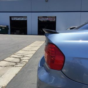 BMW E90 | E90 M3 06-11 "High Kick" Carbon fiber Rear Trunk Lid Spoiler