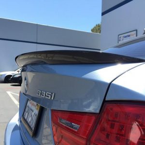 BMW E90 | E90 M3 06-11 "High Kick" Carbon fiber Rear Trunk Lid Spoiler