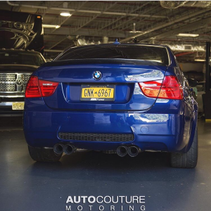 BMW E90 | E90 M3 06-11 "High Kick" Carbon fiber Rear Trunk Lid Spoiler