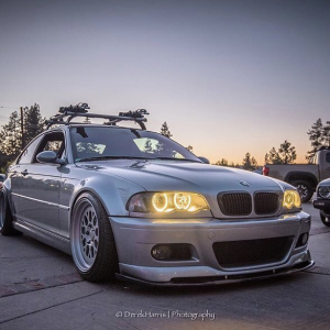 BMW 2001-06 E46 M3 "HRTG" Front lip with optional Splitter