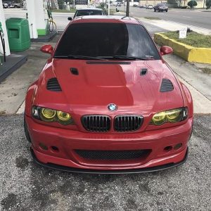 BMW 2001-06 E46 M3 "HRTG" Front lip with optional Splitter