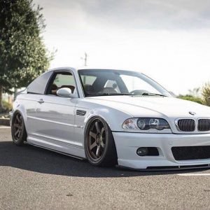 BMW 2001-06 E46 M3 "HRTG" Front lip with optional Splitter
