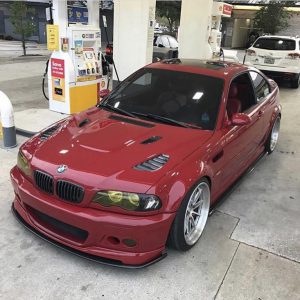 BMW 2001-06 E46 M3 "HRTG" Front lip with optional Splitter