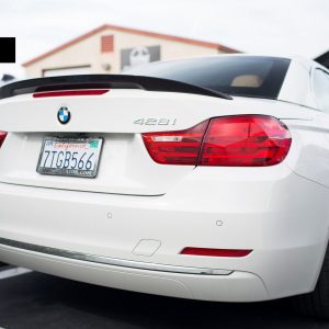 BMW F33 | F83 M4 Convertible 12-18 "High Kick" Carbon fiber Rear Trunk Lid Spoiler